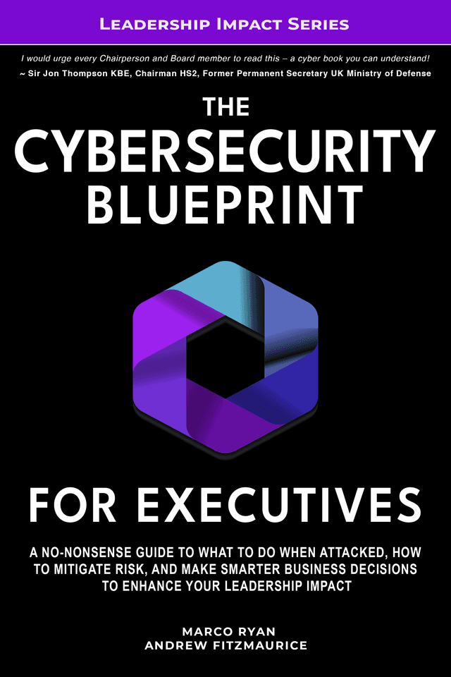 The Cybersecurity Blueprint for Executives book cover